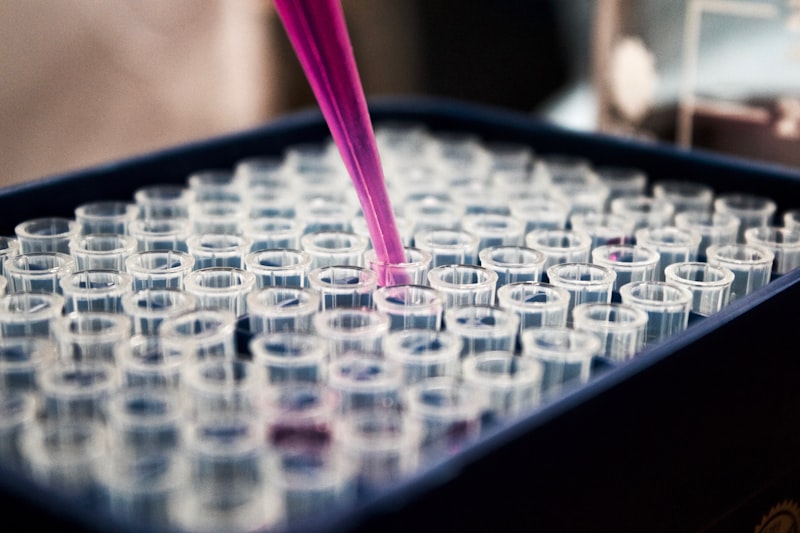 Investigación genética – laboratorio